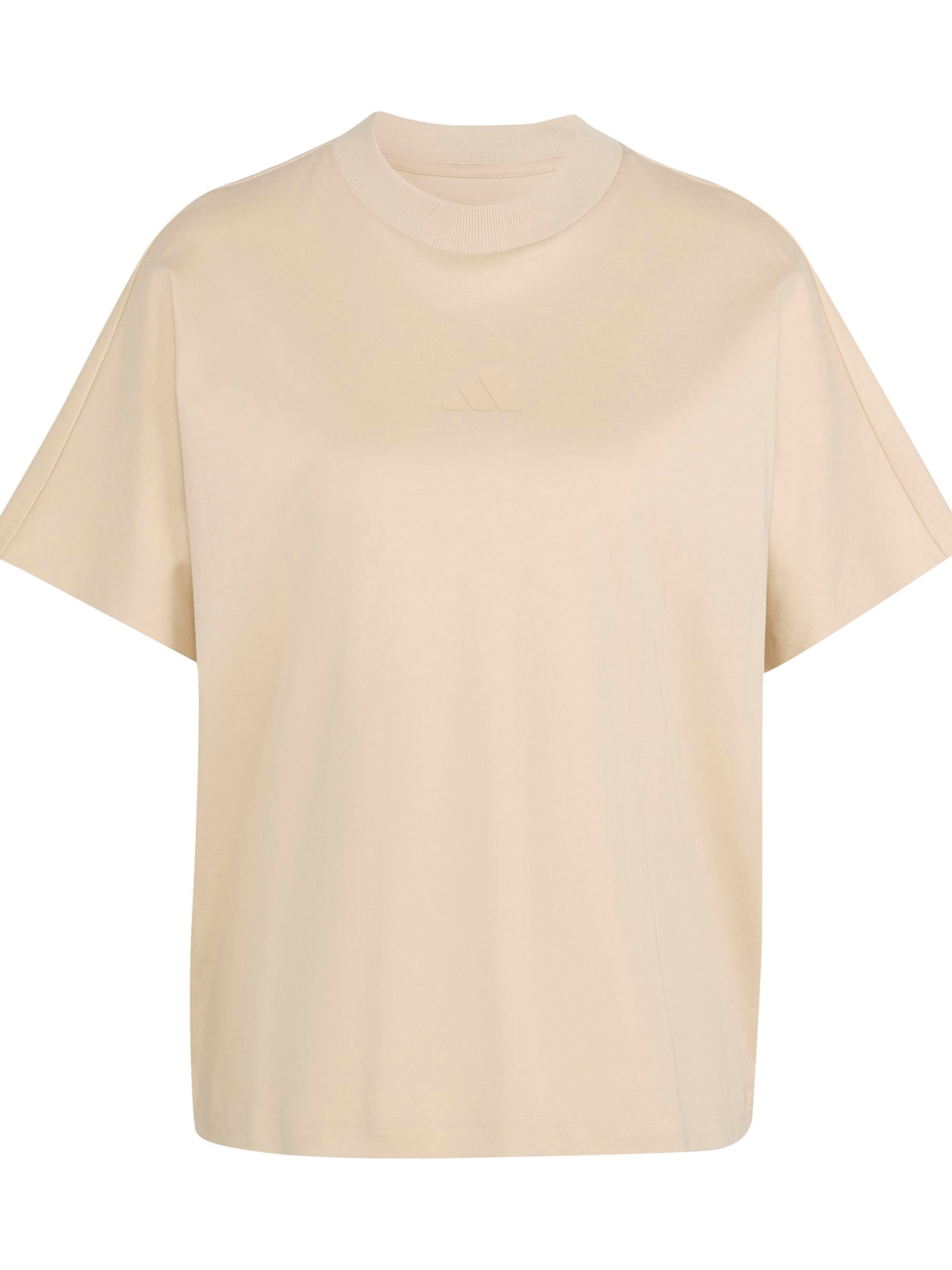 T-shirt fonctionnel ADIDAS SPORTSWEAR en beige : devant