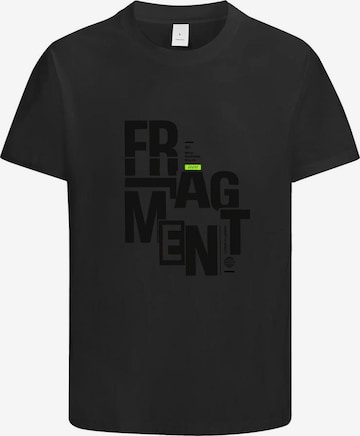 HUSKSWARE Shirt in Schwarz: Vorderseite