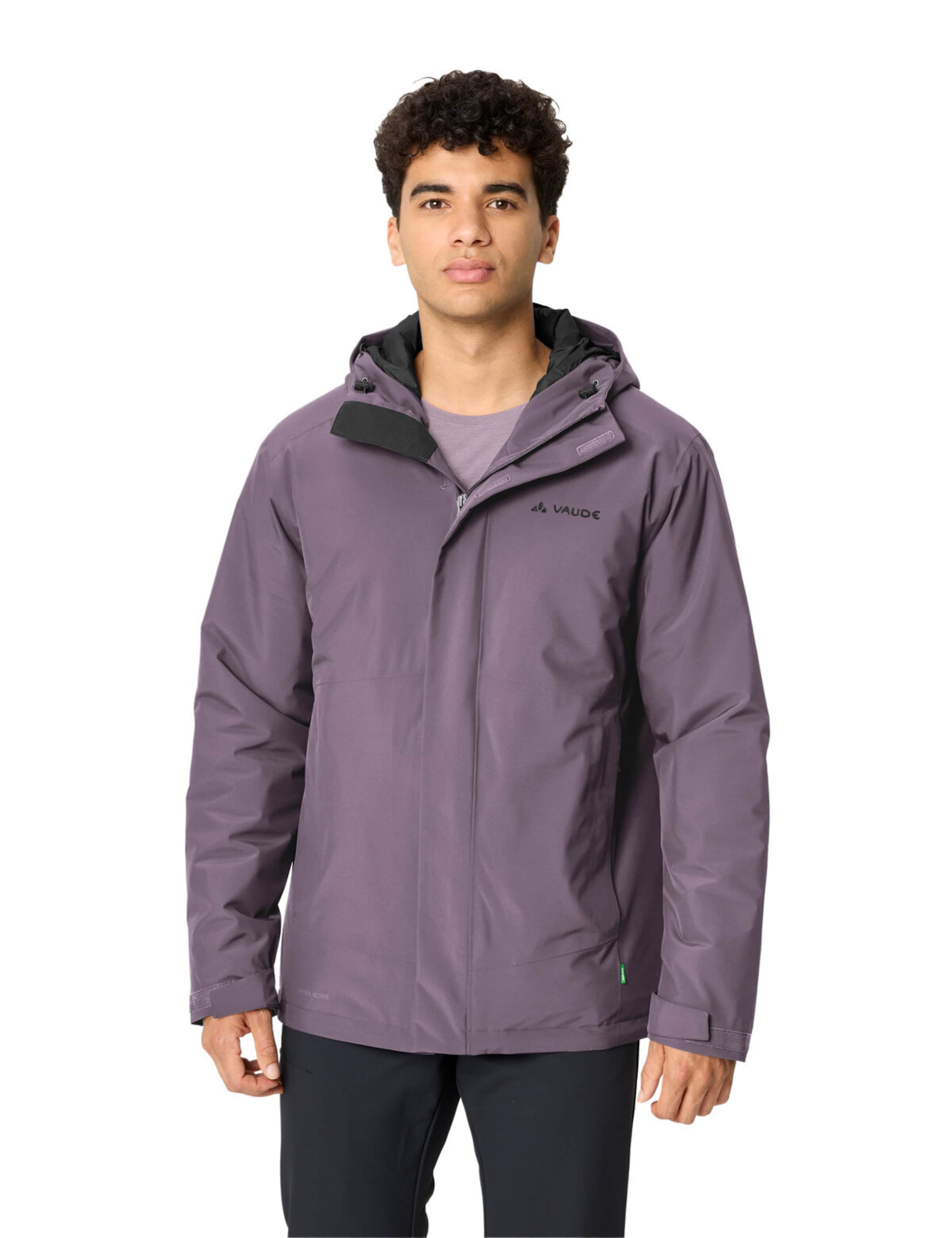 VAUDE Outdoorjas 'Rosemoor' in Lila: voorkant