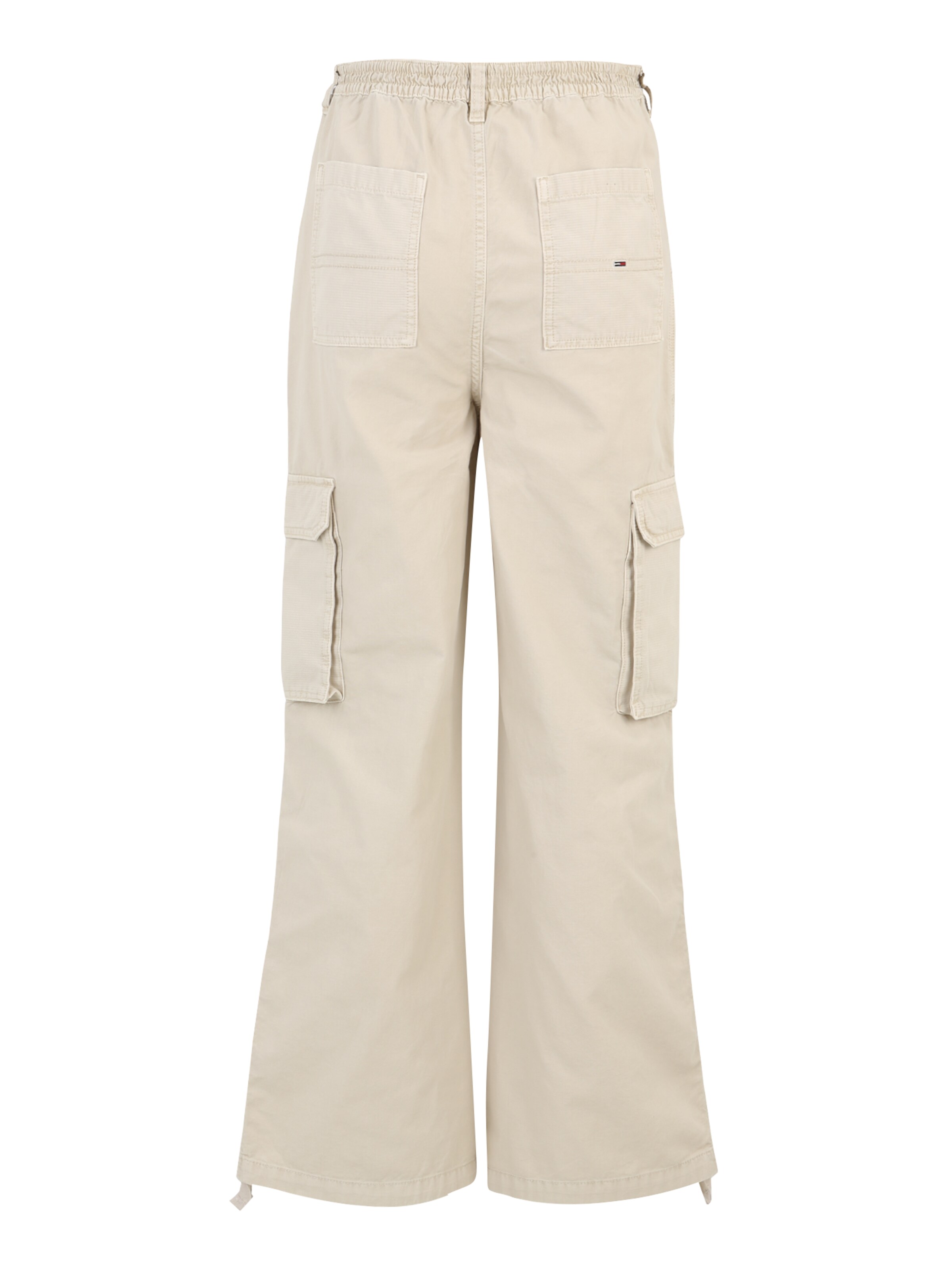 Wide leg Pantaloni cu buzunare 'CLAIRE' de la Tommy Jeans pe bej
