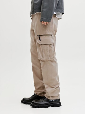 JACK & JONES Loosefit Cargobukser 'JPSTKane' i beige