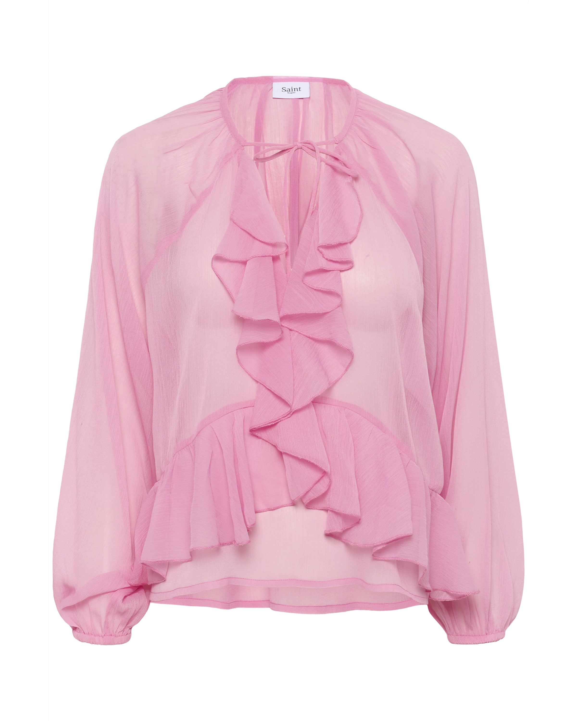 Chemisier SAINT TROPEZ en rose : devant