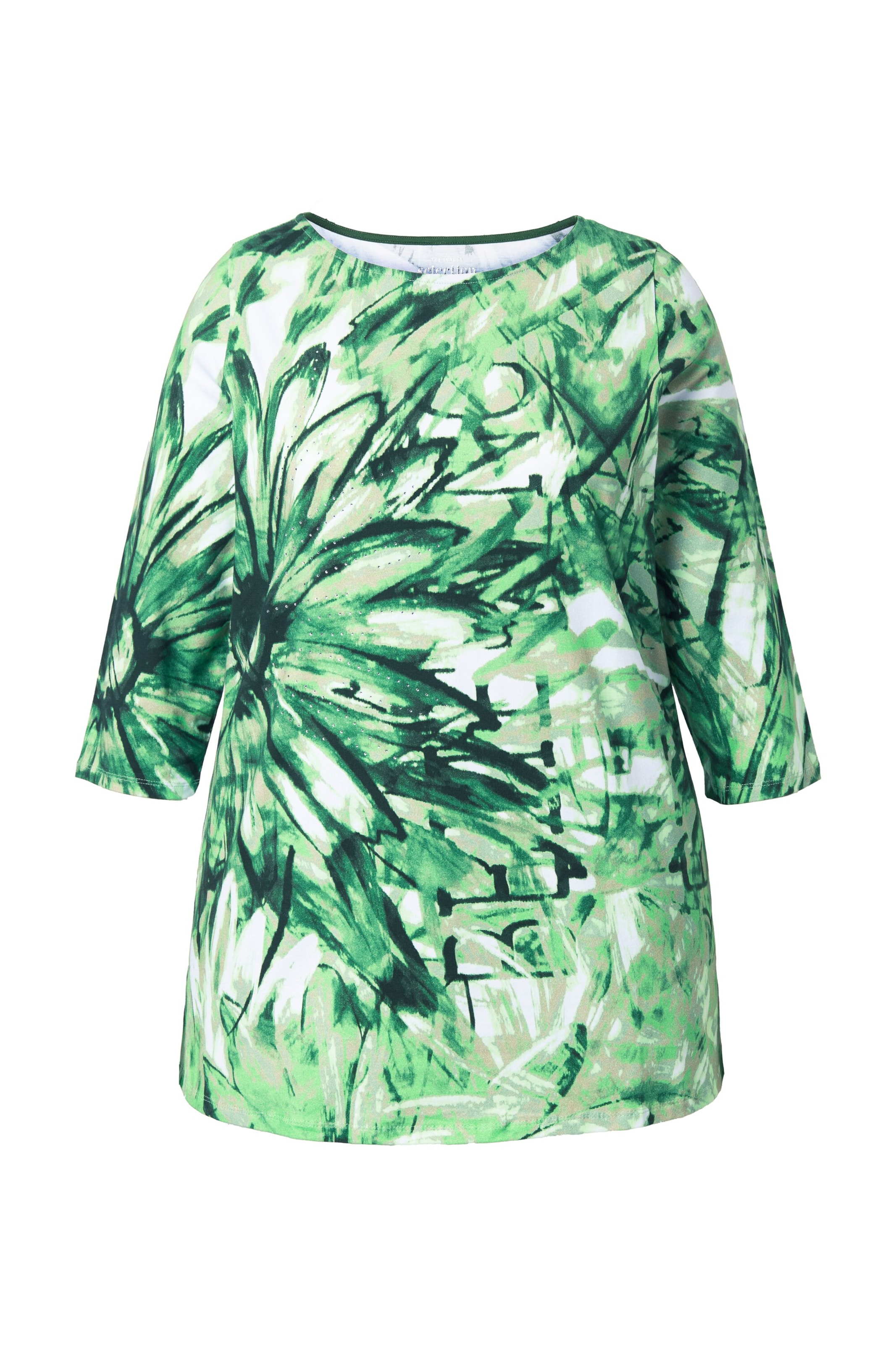 Ulla Popken Shirt in Green: front