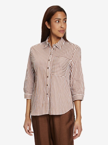 Betty Barclay Blouse in Bruin: voorkant