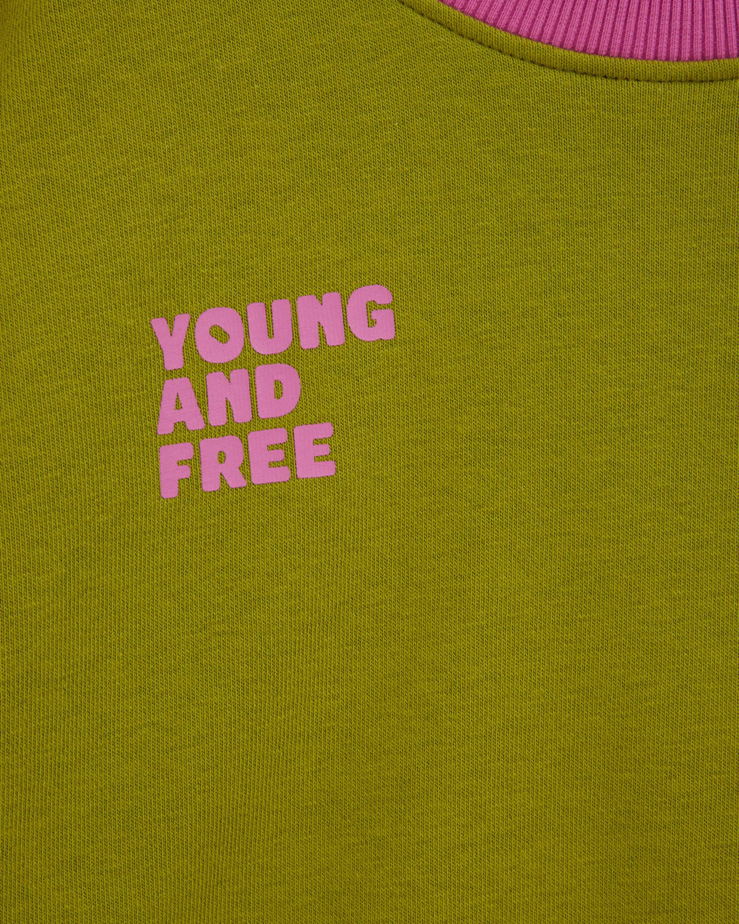Sweat-shirt WE Fashion en vert