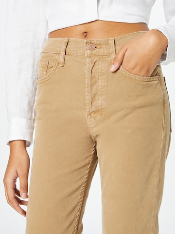 MOTHER Regular Jeans 'THE TOMCAT' in Brown