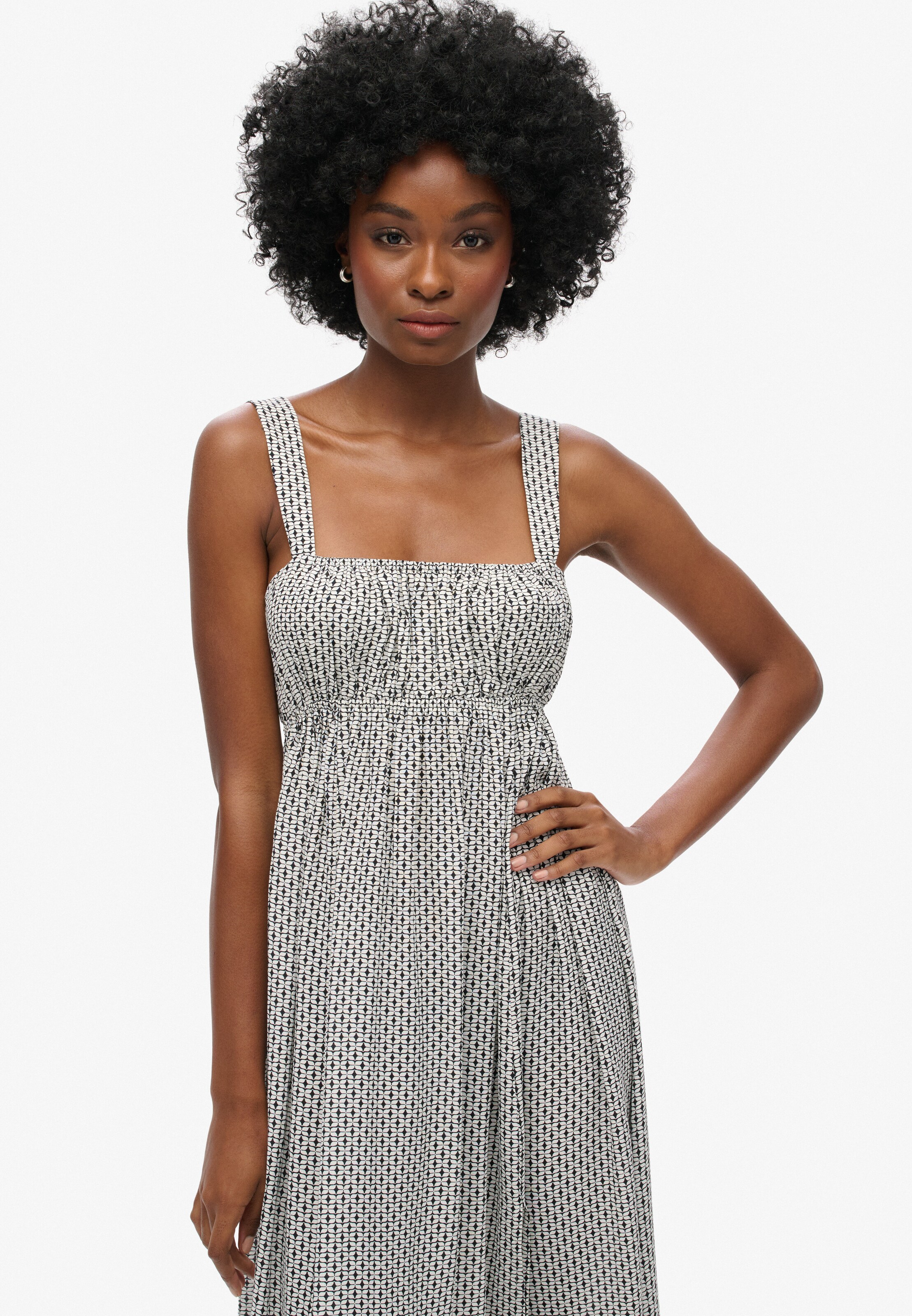 Robe d’été Superdry en blanc