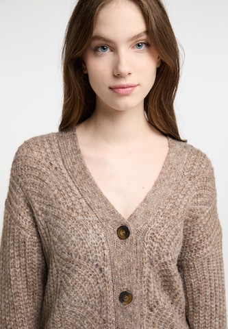 Cardigan 'Imane' DreiMaster Vintage en marron