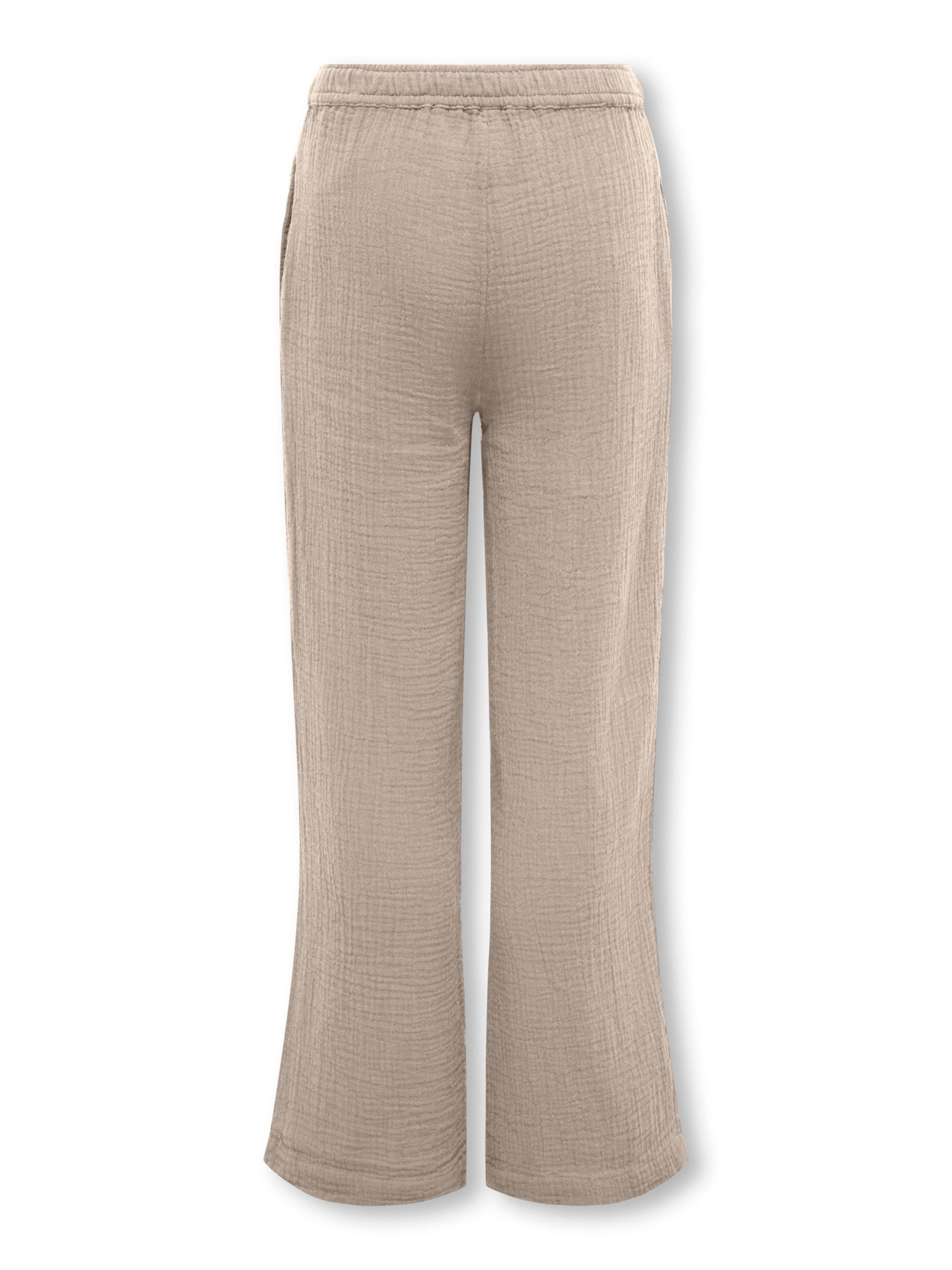 ONLY GIRLS Regular Trousers 'Kogthyra' in Beige