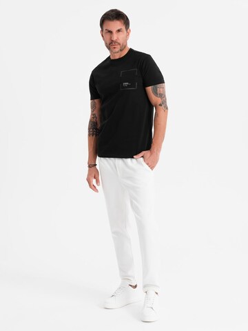 T-Shirt Ombre en noir