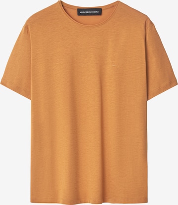 Adolfo Dominguez Shirt in Oranje: voorkant