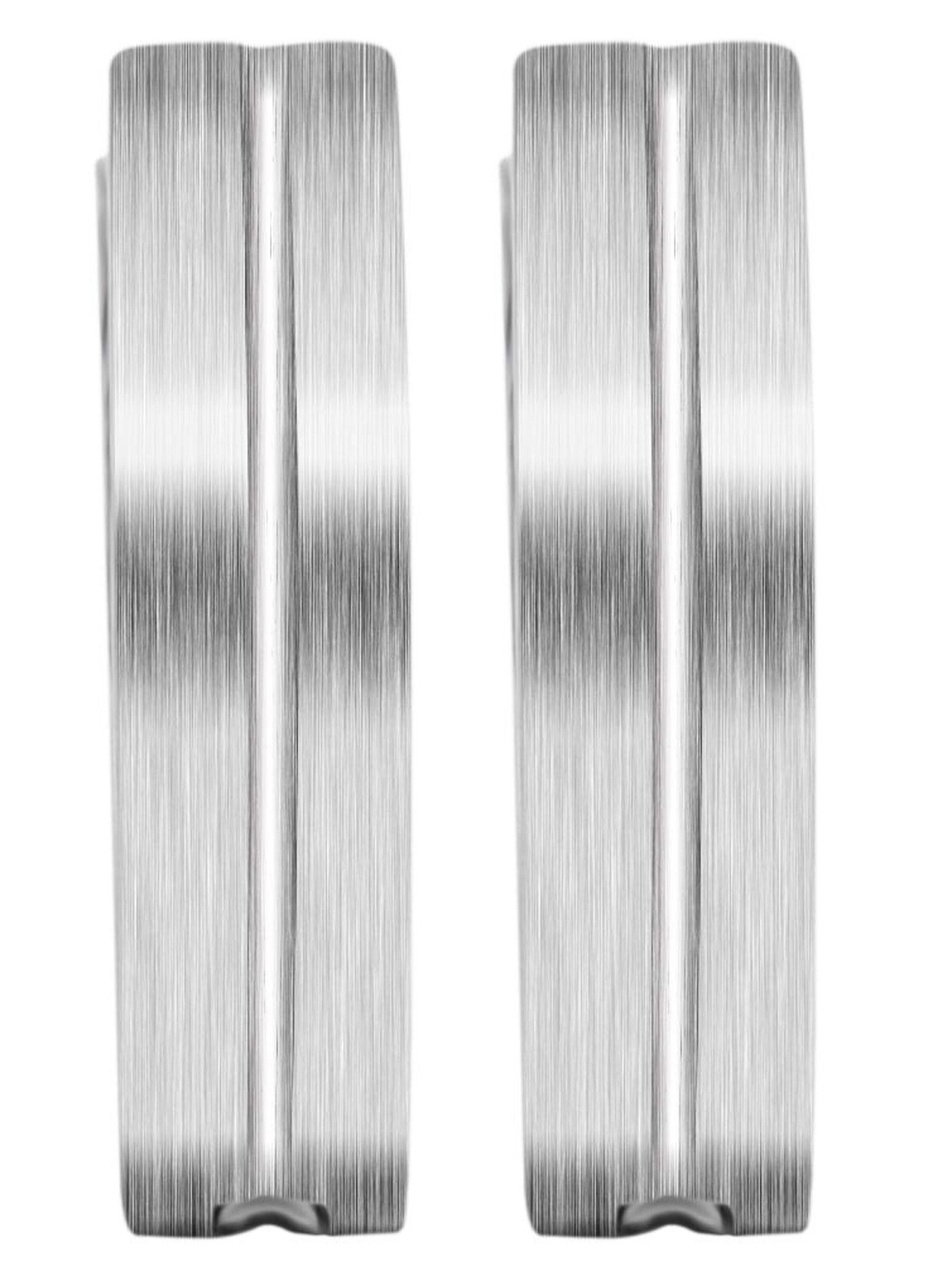 Akzent Earrings 'Siggi, langlebig' in Silver: front