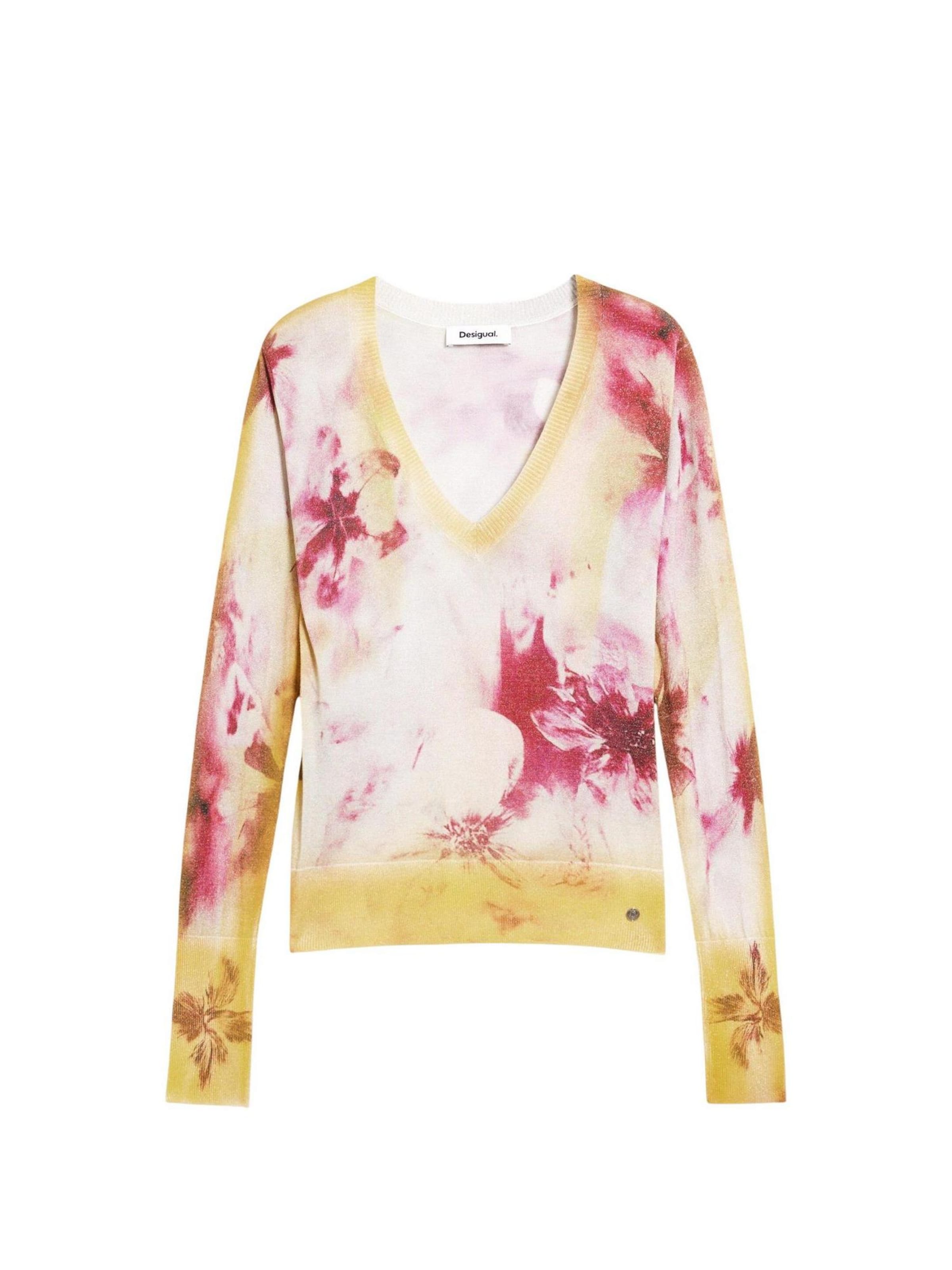 Pull-over 'JERS_MINSK 26SWJF07' Desigual en rose : devant