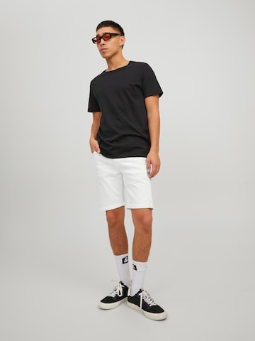 JACK & JONES - Regular Calças de ganga 'Rick' em branco