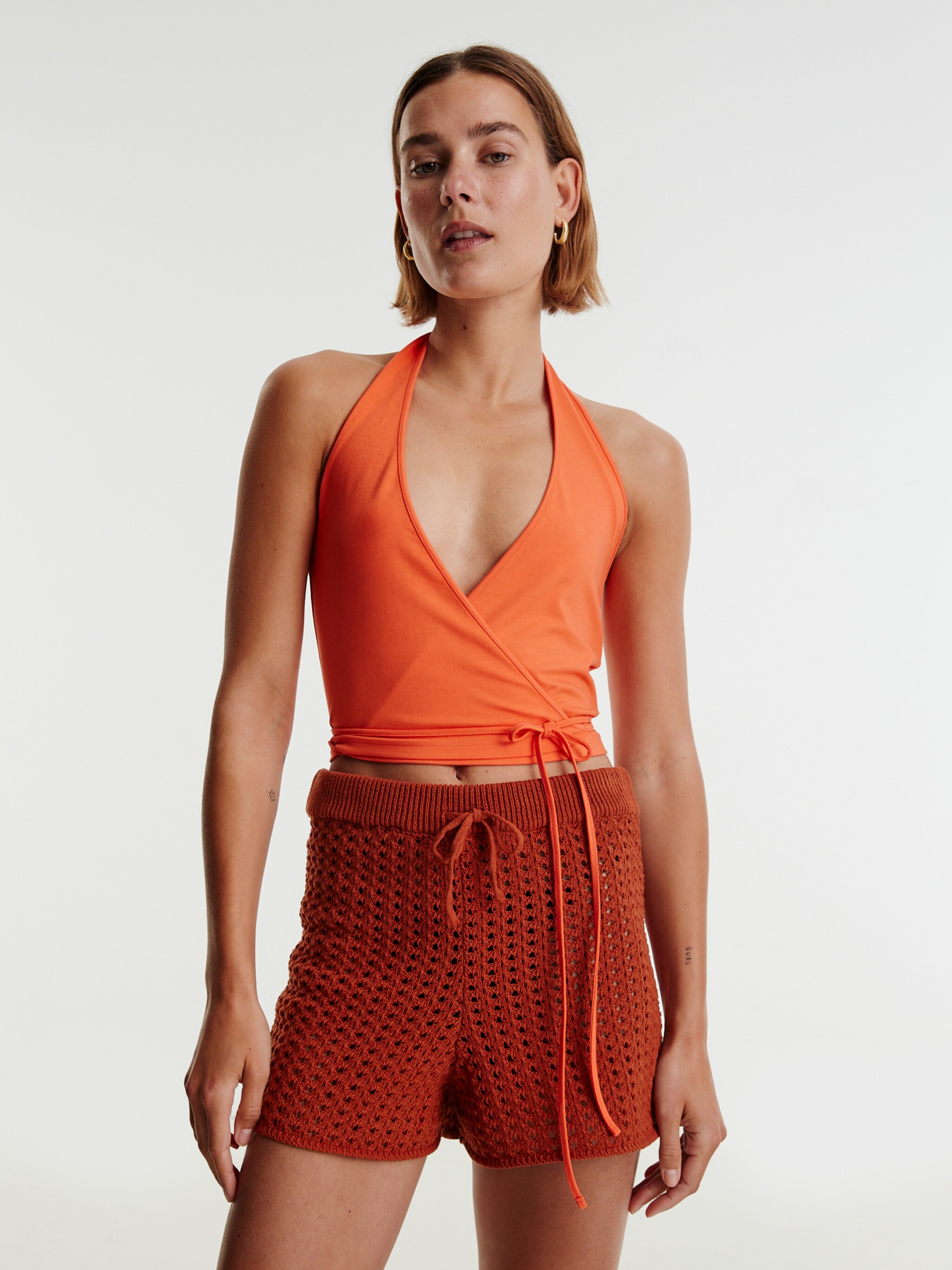 EDITED Producten Top 'Vilma' Oranje