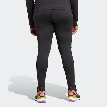 ADIDAS TERREX Skinny Športové nohavice 'Multi ' - Čierna