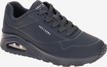 SKECHERS Veterschoen 'Uno Stand On Air' in Blauw: voorkant