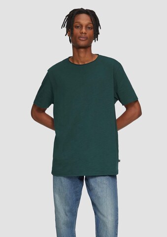 QS Shirt in Groen: voorkant