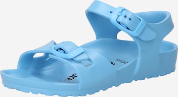 BIRKENSTOCK Otevřená obuv 'Rio' – modrá: přední strana