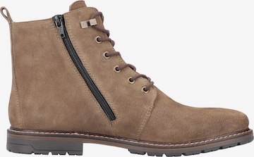 Rieker Lace-Up Boots in Brown