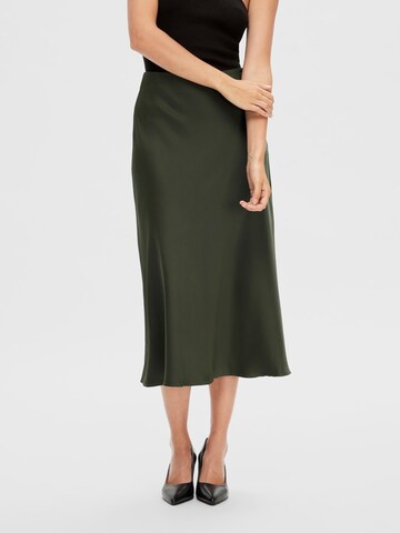 SELECTED FEMME Skirt in Green: front