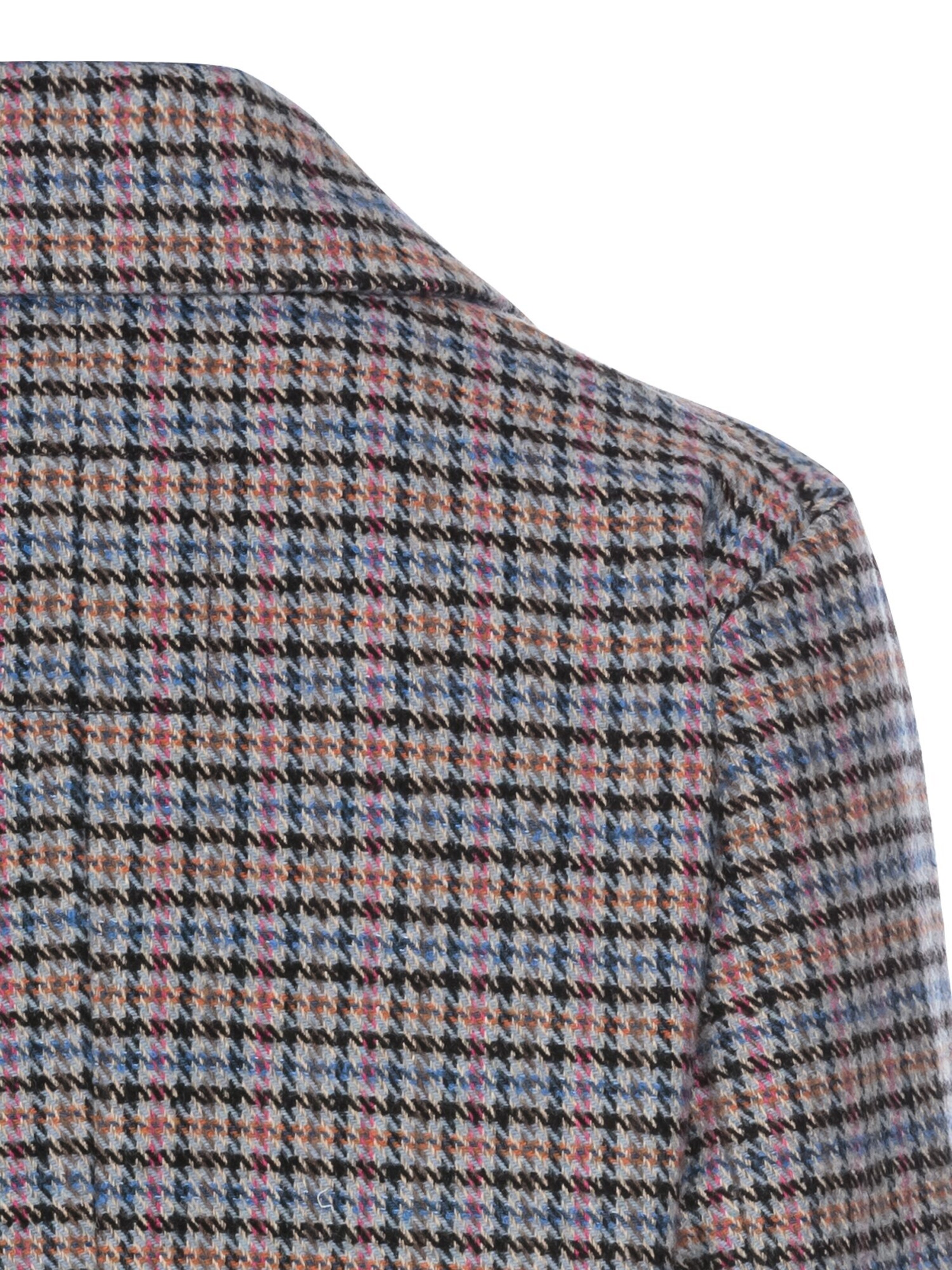 CAMEL ACTIVE Oversized Blazer mit kariertem Muster in Blau