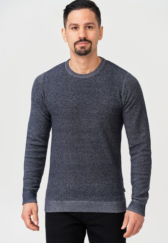 JEFF Sweater 'Crespo' in Blue: front