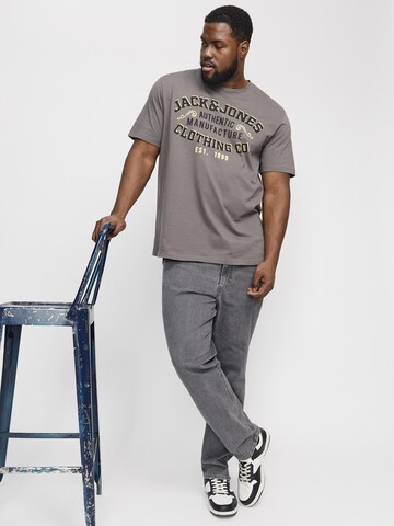 Jack & Jones Plus Slim fit Jeans 'JJIGlenn JJOriginal' in Grey