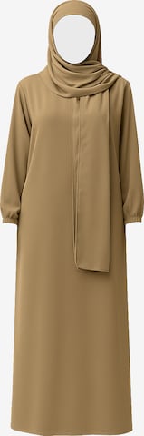 Robe Elara en vert : devant