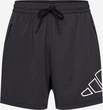 ADIDAS PERFORMANCE - Pantalón deportivo '3 Bar' en negro: frente