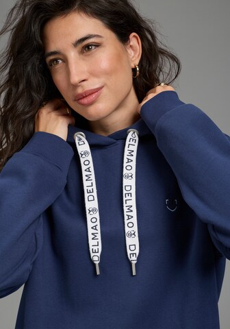 DELMAO Sweatshirt in Blue