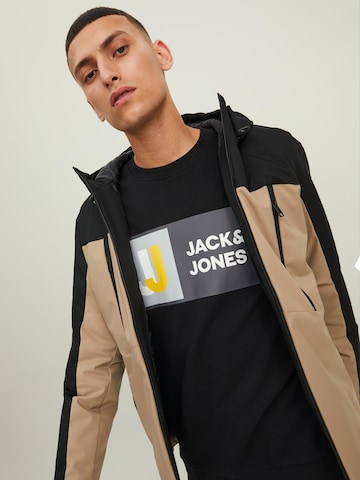 JACK & JONES Mikina 'Logan' – černá