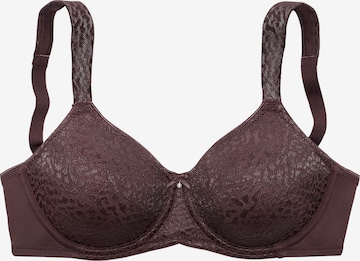 LASCANA Minimiser Bra in Brown: front