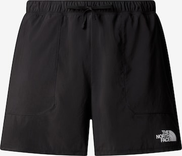 THE NORTH FACE Regular Athletic Pants 'SUNRISER' in Black: front