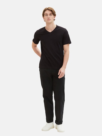 TOM TAILOR T-Shirt in Schwarz