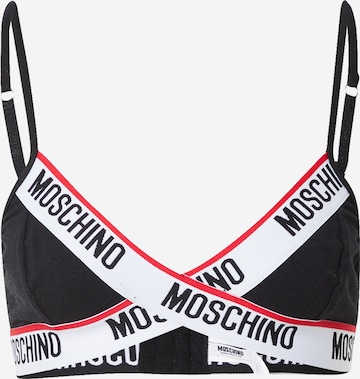 Moschino Underwear Сутиен в черно: отпред