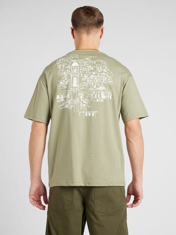 Tricou de la SELECTED HOMME pe verde: față