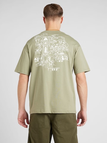 SELECTED HOMME Μπλουζάκι σε πράσινο: μπροστά