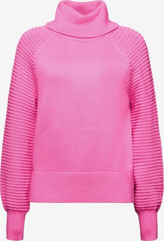 Pull-over ESPRIT en rose : devant