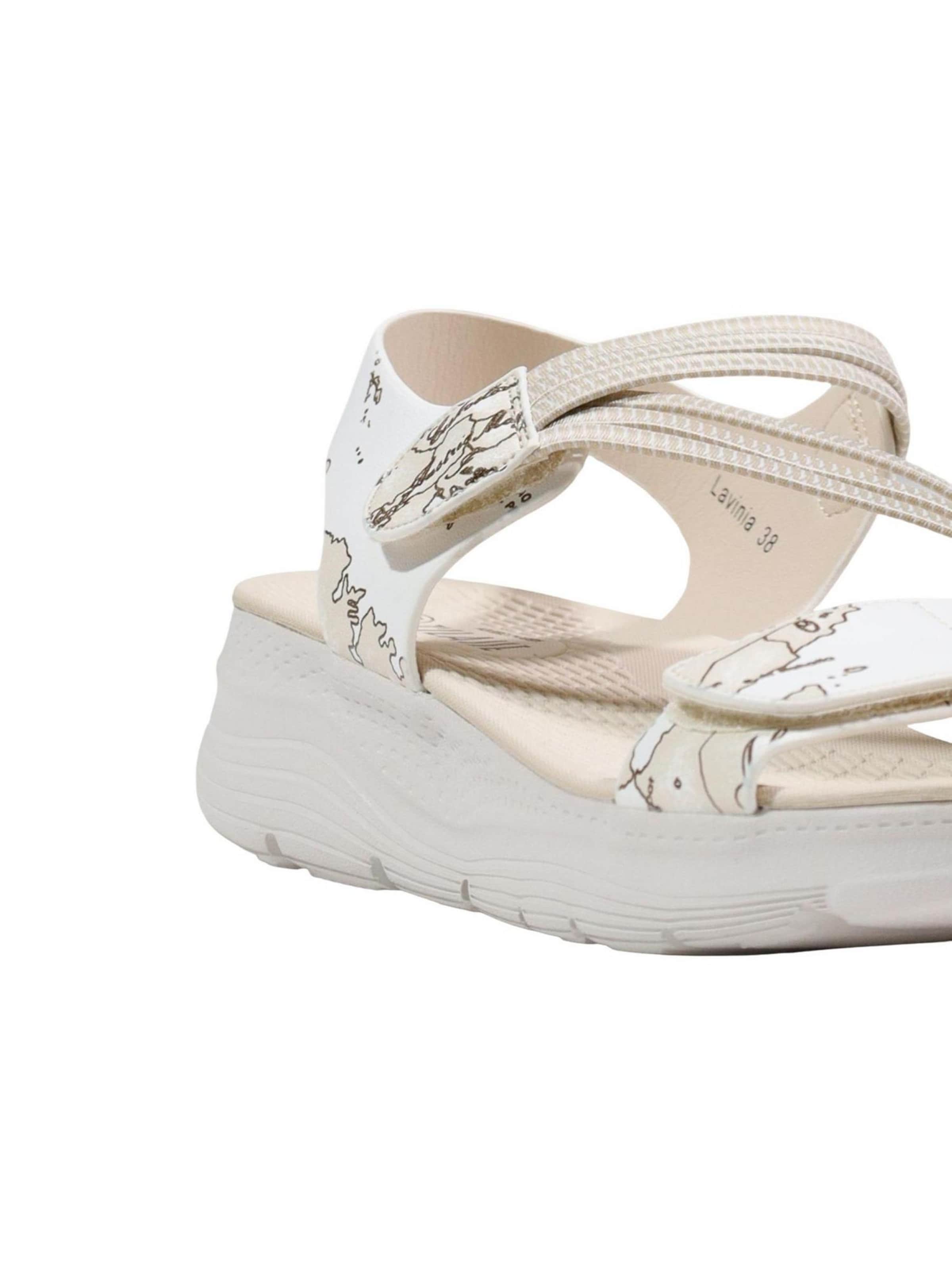 Alviero Martini 1a clase Sandaal 'WEDGE H50 1410 9752' in Wit