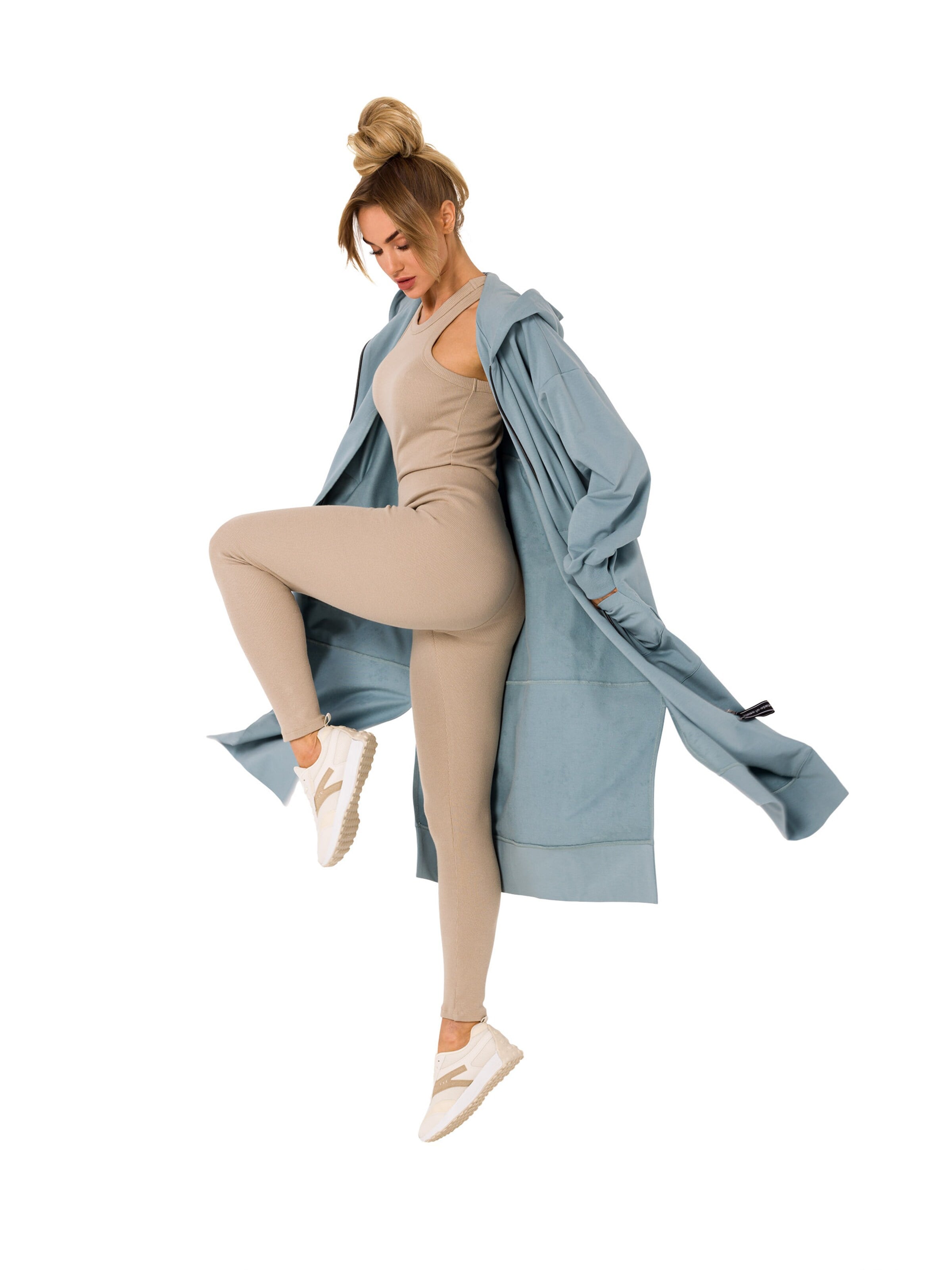 Skinny Leggings 'M734 ' de la made of emotion pe bej