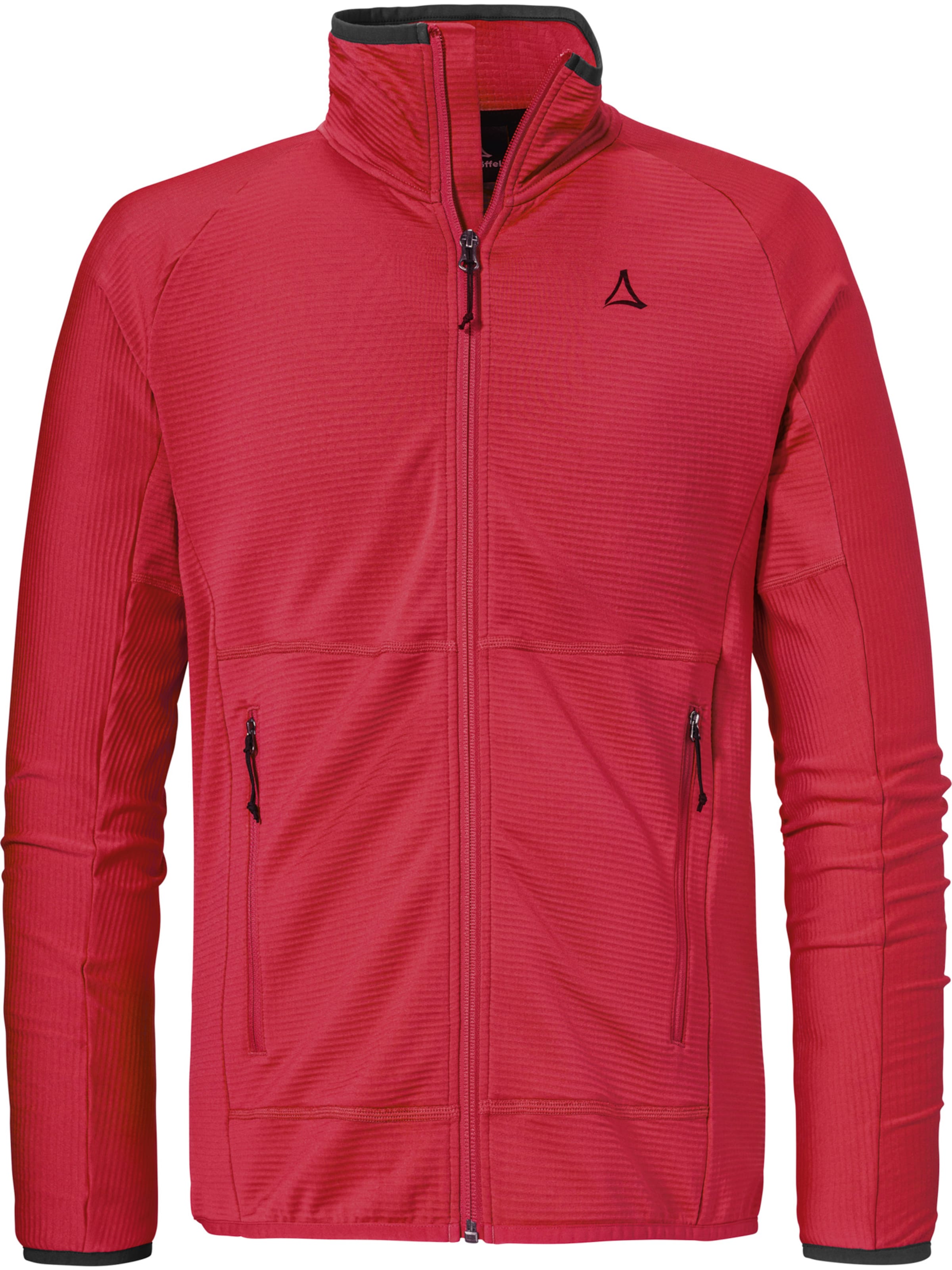 Veste en polaire fonctionnelle 'Cascata' Schöffel en rouge : devant