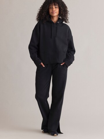 Hey Honey Loose fit Workout Pants 'Cosy Sweat' in Black: front