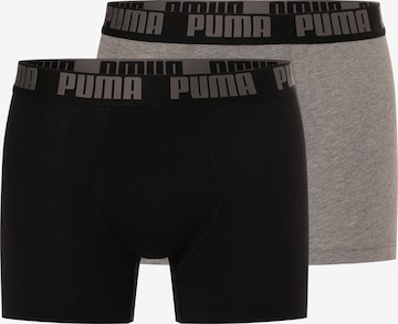 PUMA Boxer shorts in Grey: front