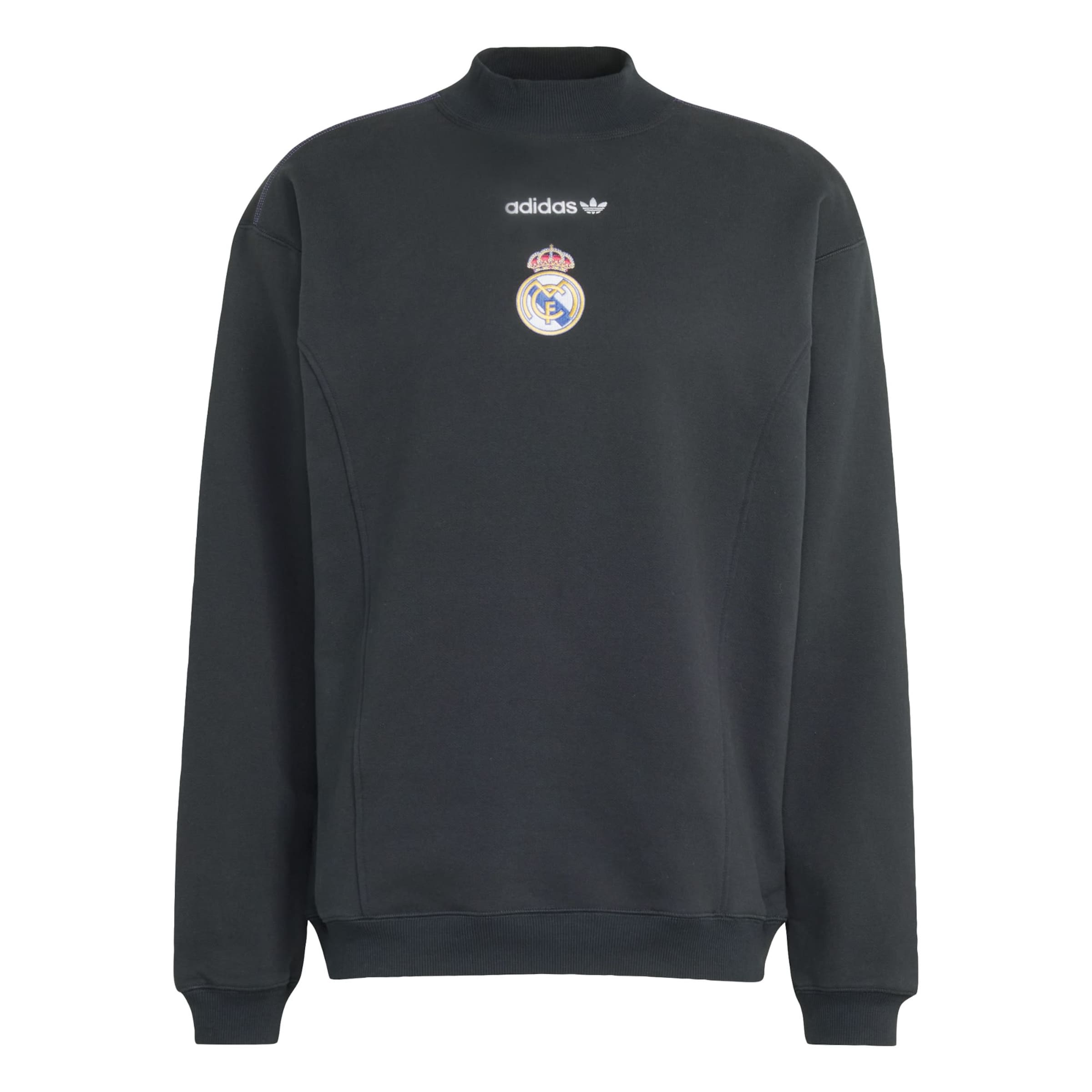 ADIDAS PERFORMANCESweater majica 'Real Madrid EQT' - crna boja: prednji dio