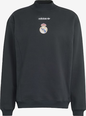 ADIDAS PERFORMANCESweater majica 'Real Madrid EQT' - crna boja: prednji dio