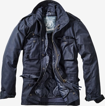 BranditPrijelazna jakna - plava boja: prednji dio