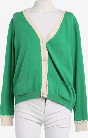 HERZENSANGELEGENHEIT Sweater & Cardigan in M in Green: front