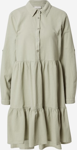 Kaffe Shirt Dress 'Naya' in Green: front