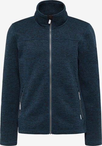 ICEBOUND Fleece jas in Groen: voorkant